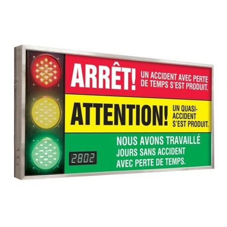 Accuform DIGIDAY 3 ELECTRONIC SIGNAL FRSCT806 FRSCT806